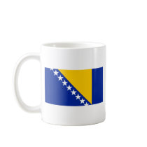 Bosnia and Herzegovina Flag BA Coffee Mugs