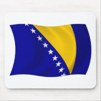 Bosnia and Herzegovina Flag Mousepad