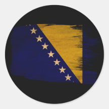 Bosnia and Herzegovina Flag Sticker