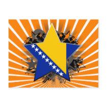 Bosnia and Herzegovina Star Post Card