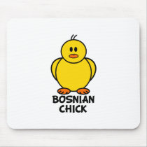 Bosnian Chick Mouse Pad