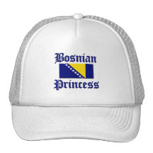 Bosnian Princess Trucker Hats