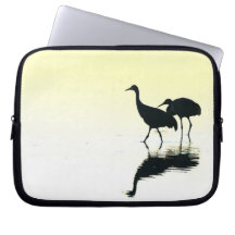 Bosque del Apache NWR Cranes Laptop Sleeve