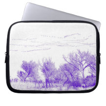 Bosque del Apache NWR Geese Laptop Sleeve