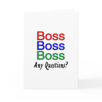 Boss Boss Boss