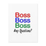 Boss Boss Boss