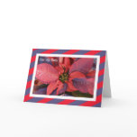 Boss Christmas Card -- Red Poinsettia