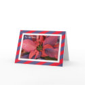 Boss Christmas Card -- Red Poinsettia