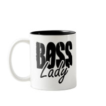 Boss Lady $17.95 Two Toned Coffee Mug