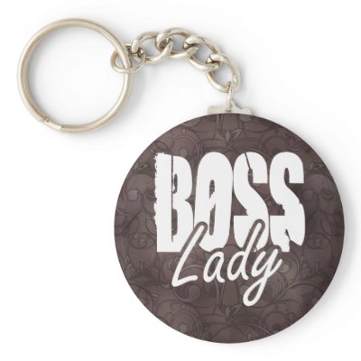 Boss Lady $6.95 Collectable Art Key Chain by curious_inkling