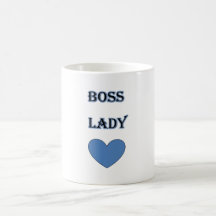 Boss Lady Heart Mug