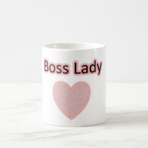 Boss Lady Heart Mug