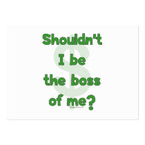Boss Of Me Business Card