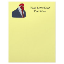 Boss Rooster Personalized Letterhead