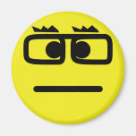 boss smile fridge magnet