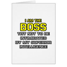 Boss...Superior Intelligence Cards