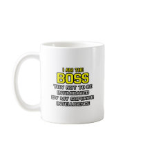 Boss...Superior Intelligence Coffee Mugs