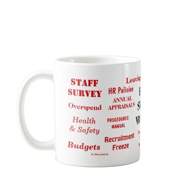 BOSS SWEAR WORDS! Rude Boss Words Coffee Mugs by officecelebrity