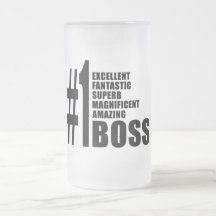 Bosses Birthdays Gifts : Number One Boss Coffee Mugs