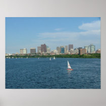 Boston and the Charles River Posters