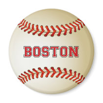 BOSTON BASEBALL MAGNETS