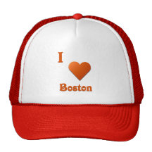 Boston -- Burnt Orange Mesh Hats
