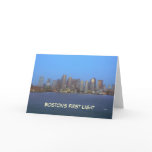 Boston early--blank card