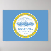 Boston Flag Posters