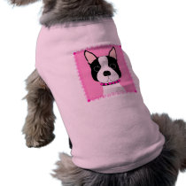 Boston Girl Dog T-shirt