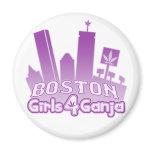 Boston Girls 4 Ganja Magnet