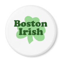 Boston Irish Refrigerator Magnet
