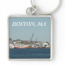 Boston, MA Keychain keychains