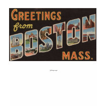 Boston, MassachusettsLarge Letter Scenes 3 T-shirts