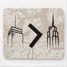 Boston > New York Mouse Pad
