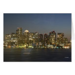 Boston Night--invitation Greeting Cards