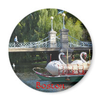 Boston Public Garden Magnet