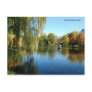 Boston Public Garden Postcard