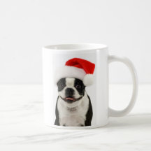 Boston Santa Hat Mug