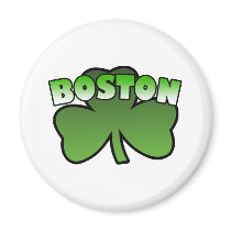 Boston Shamrock Magnet
