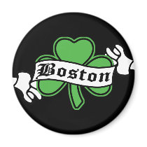 Boston Shamrock Magnets