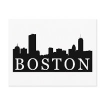 Boston Skyline Postcards