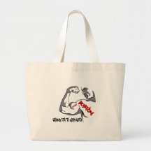 Boston Strong Muscle Canvas Bag