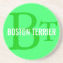 Boston Terrier Breed Monogram Design