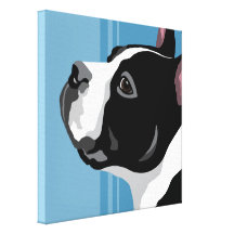 Boston Terrier Canvas Prints