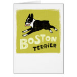 Boston Terrier Card