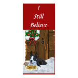 Boston Terrier Christmas Gifts Custom Rack Card