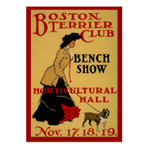 Boston Terrier Club Business Card Templates