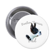 Boston Terrier Dad 2 Pin