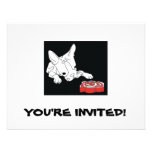 Boston Terrier Dinner Invites