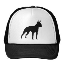 Boston Terrier Dog Gifts (black) Trucker Hats
